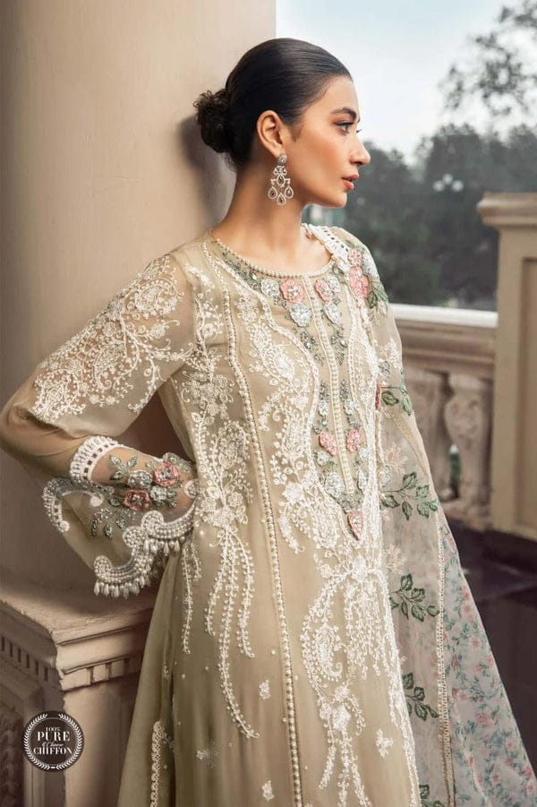 Maria B SKIN 3 Piece Suit - SFC